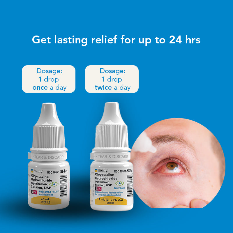 Olopatadine HCl 0.2% Ophthalmic Solution (Once-Daily)