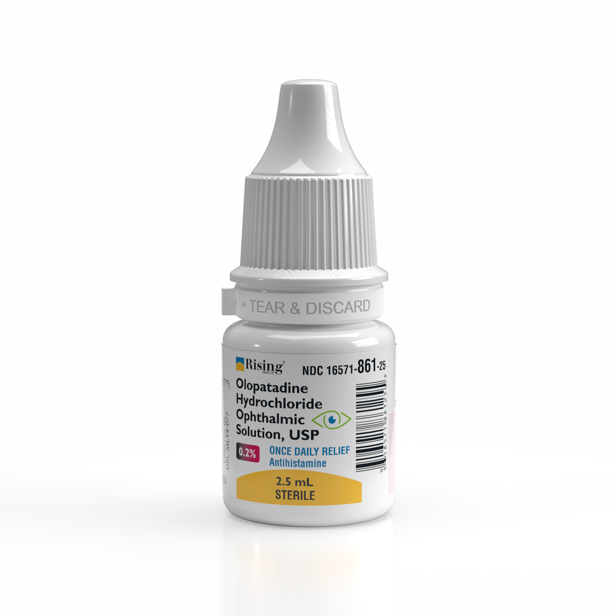 Olopatadine HCl 0.2% Ophthalmic Solution (Once-Daily)