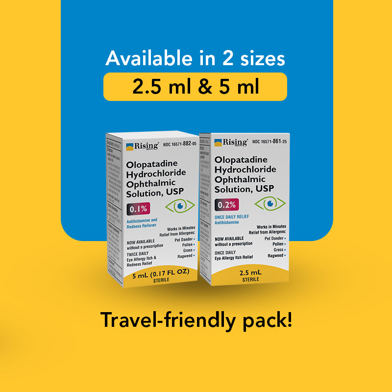 Olopatadine HCl 0.2% Ophthalmic Solution (Once-Daily)
