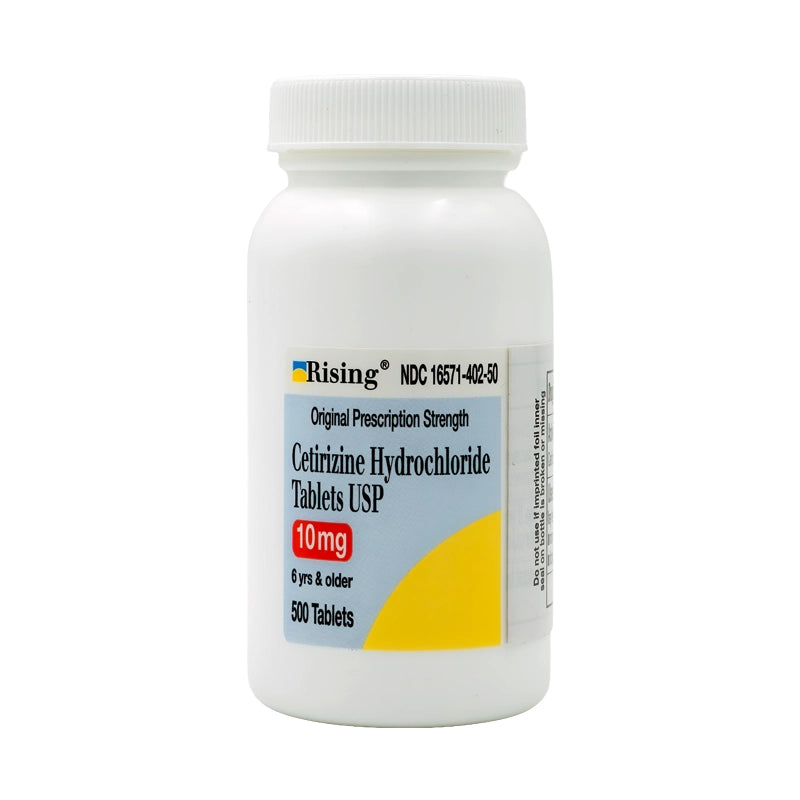 Cetirizine HCl Antihistamine Tablets USP 10 mg