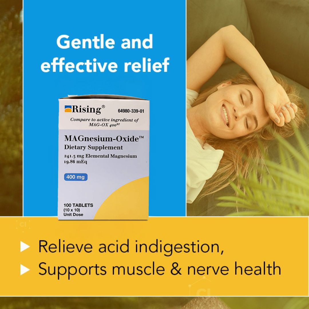 Magnesium-Oxide™ 400 mg Tablets