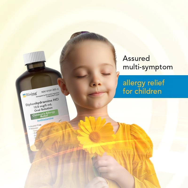 Diphenhydramine HCl Oral Solution 12.5 mg / 5 mL — Cherry