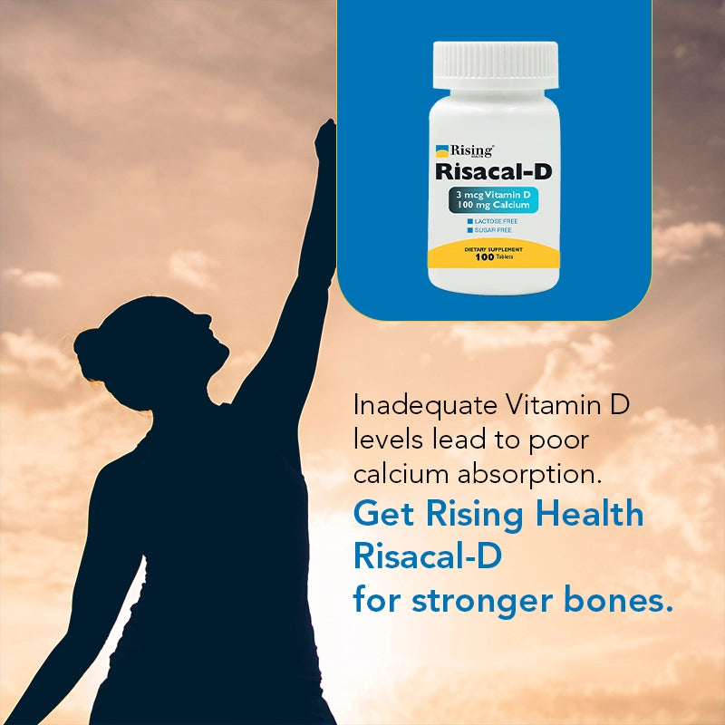 Risacal-D Calcium 100 mg + Phosphorus + Vitamin D3 Tablets