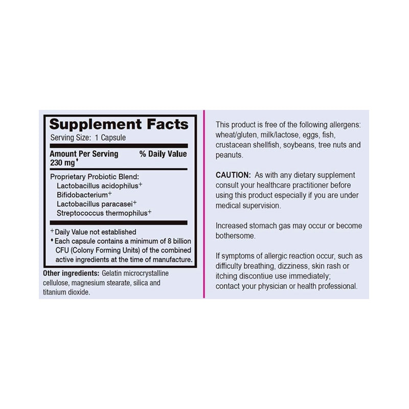 RisaQuad™ Probiotic Capsules 230 mg