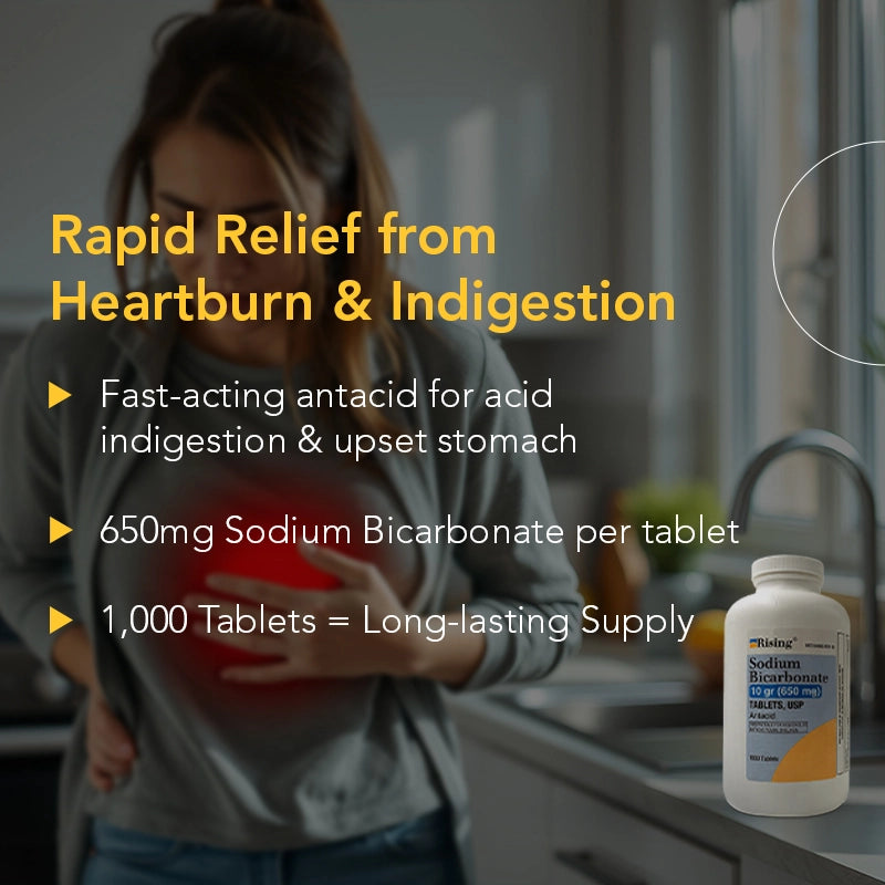 Sodium Bicarbonate 650 mg Tablets