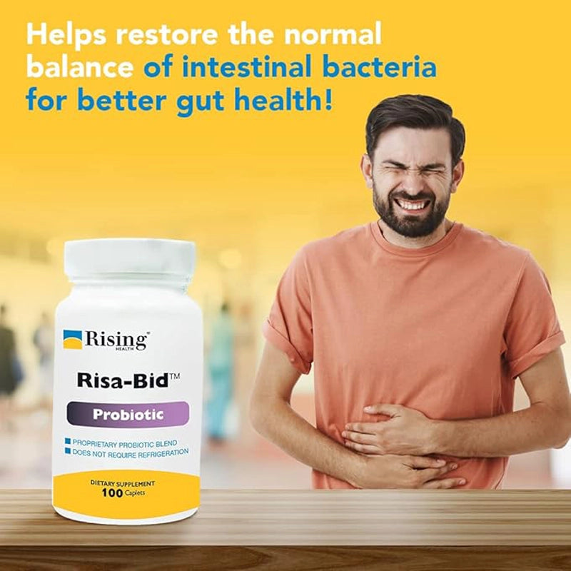 Risa-Bid™ Probiotic Caplets — 2 Billion CFU