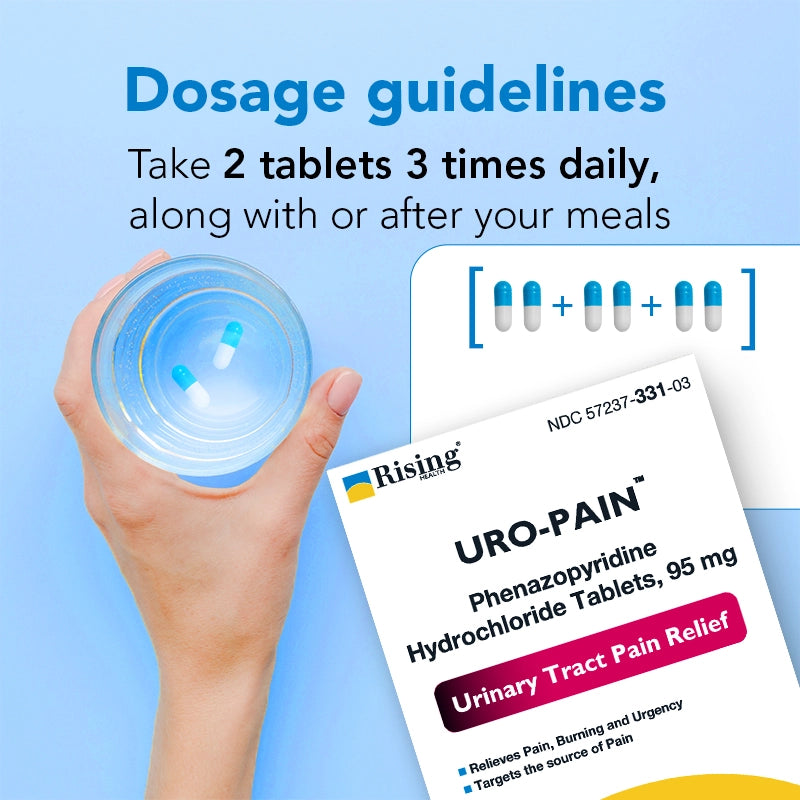 URO-PAIN™ Urinary Pain Relief Tablets 95 mg