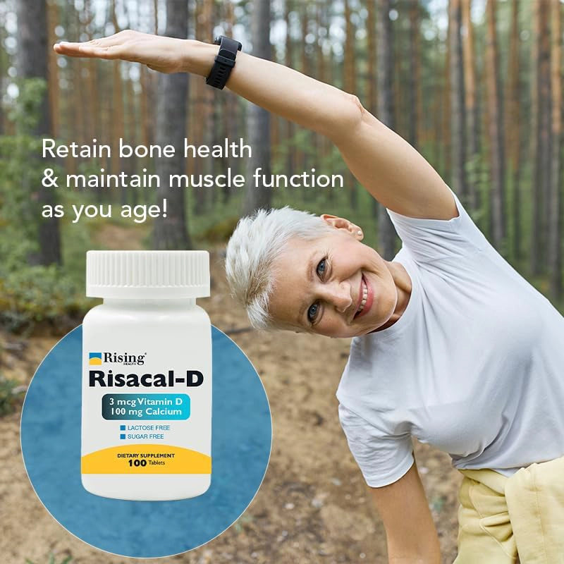 Risacal-D Calcium 100 mg + Phosphorus + Vitamin D3 Tablets