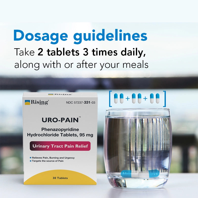 URO-PAIN™ Urinary Pain Relief Tablets 95 mg