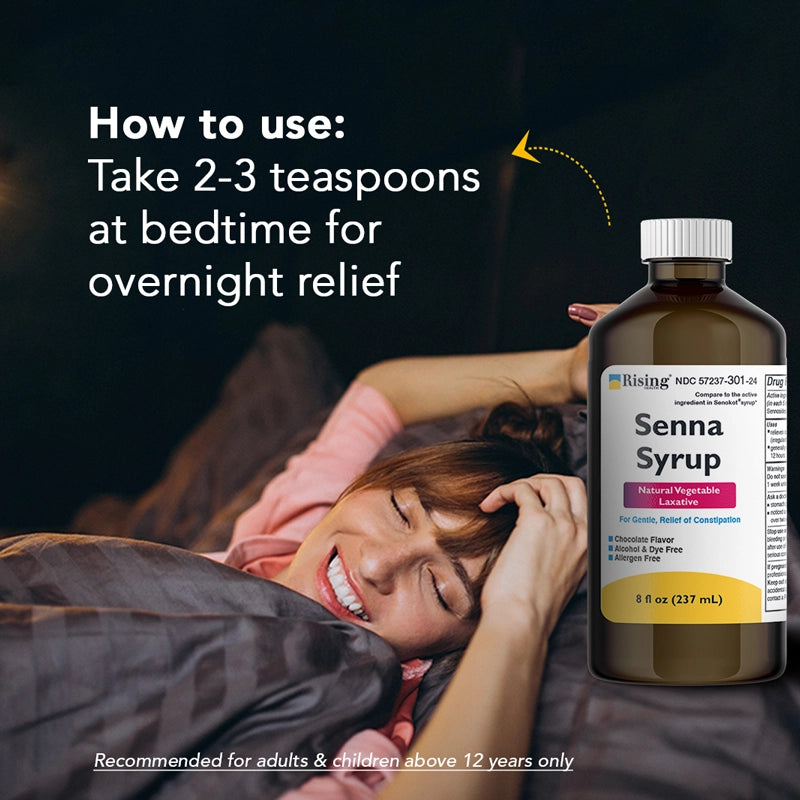 Senna Sennosides Syrup 8.8 mg / 5 mL (237 mL Bottle)
