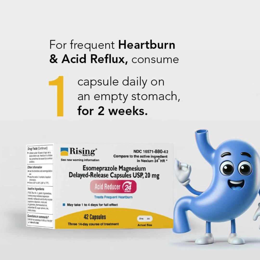Esomeprazole Magnesium Delayed Release Capsules USP 20 mg