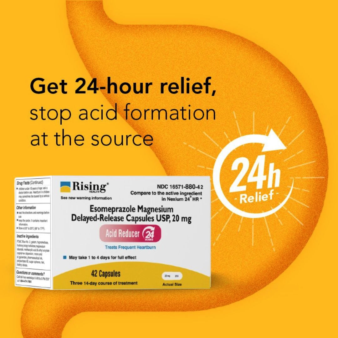 Esomeprazole Magnesium Delayed Release Capsules USP 20 mg