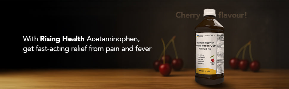 Children's Acetaminophen Oral Suspension USP 160 mg / 5 mL — Berry