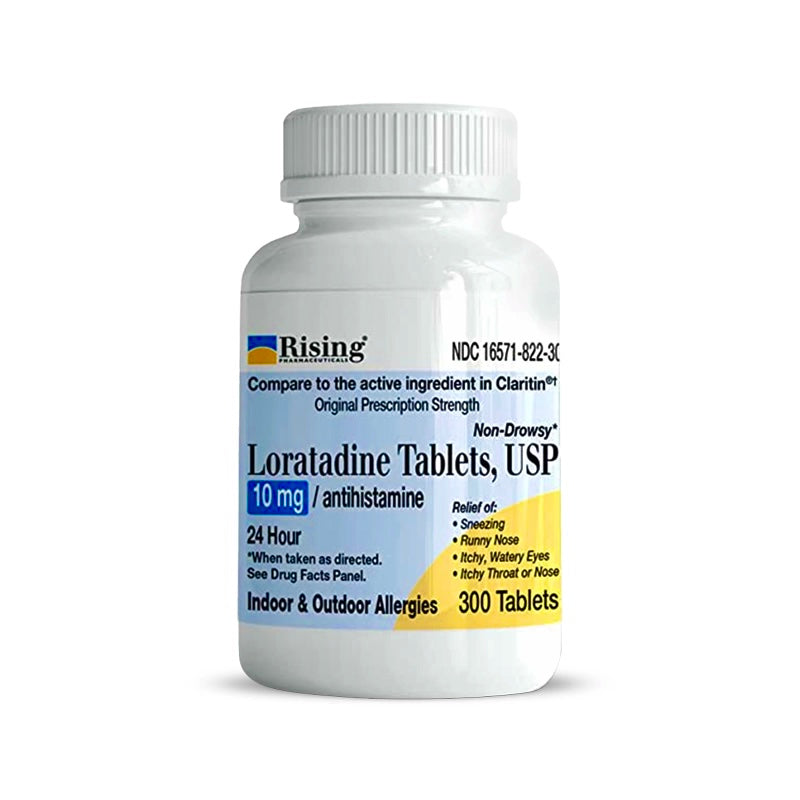Loratadine 10 mg Non-Drowsy Antihistamine Tablets