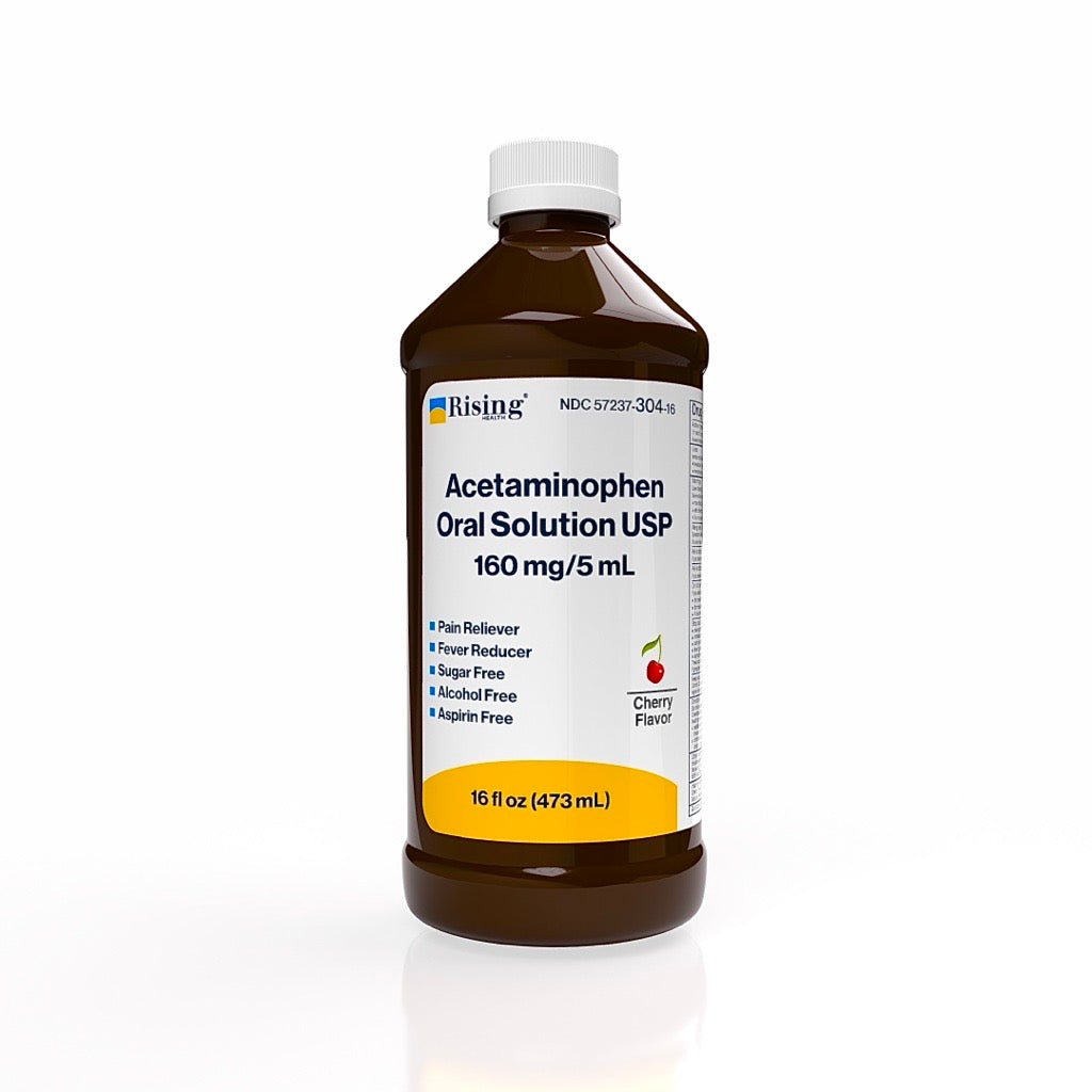 Children's Acetaminophen Oral Suspension USP 160 mg / 5 mL — Berry