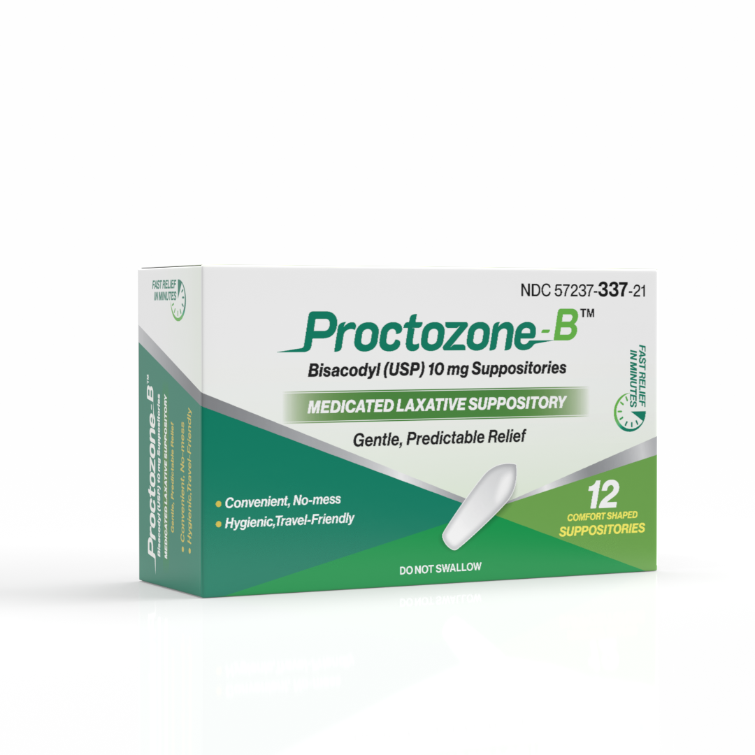 Proctozone-B™ Bisocodyl USP Suppositories 10 mg