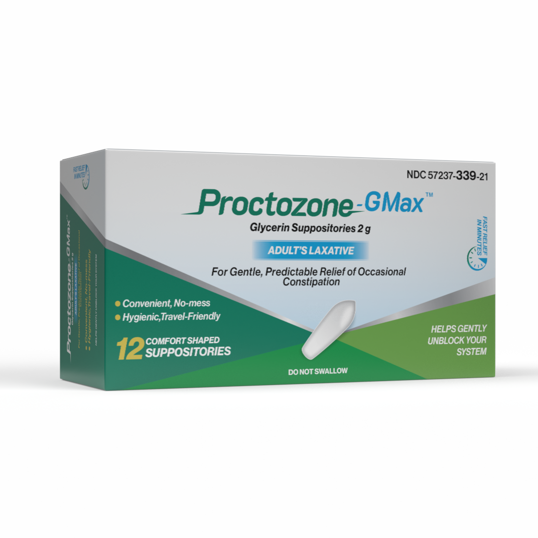 Proctozone-GMax™ Glycerin Suppositories 2 g (Adult)