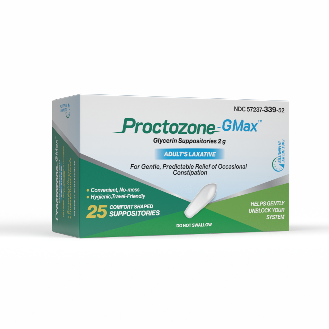 Proctozone-GMax™ Glycerin Suppositories 2 g (Adult)