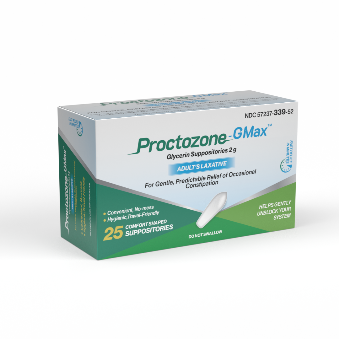 Proctozone-GMax™ Glycerin Suppositories 2 g (Adult)
