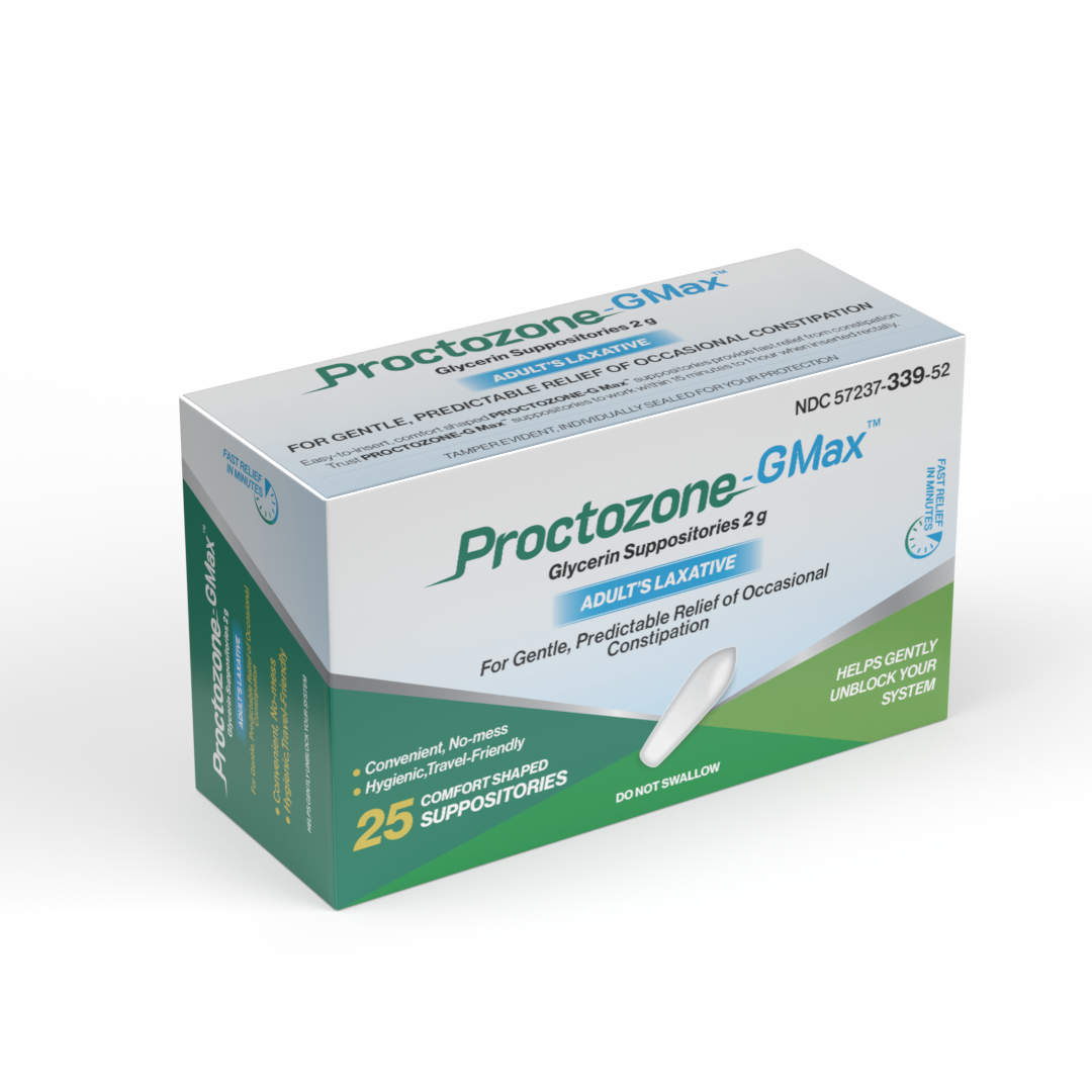 Proctozone-GMax™ Glycerin Suppositories 2 g (Adult)