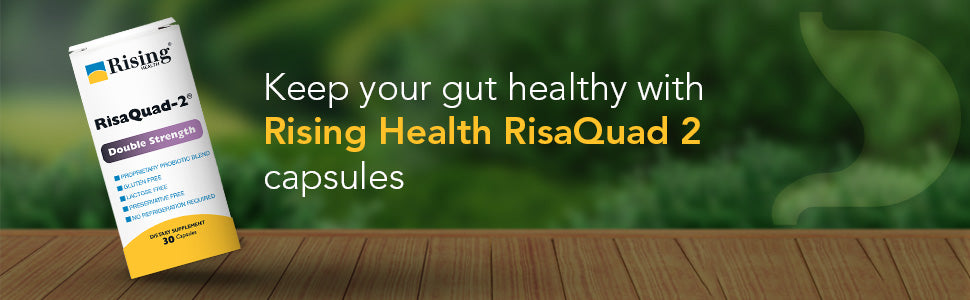 RisaQuad-2 Probiotic Capsules — 16 Billion CFU
